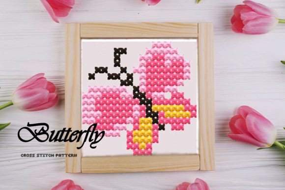 Butterfly. Cross Stitch Pattern Review