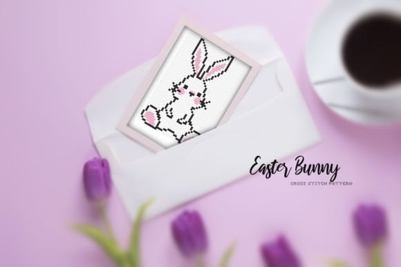 Charming Easter Bunny. Cross Stitch Pattern 3