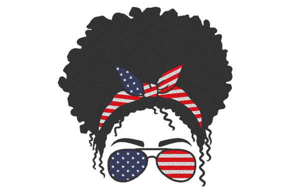 Messy Bun: A Stylish Embroidery Design for Your Shop