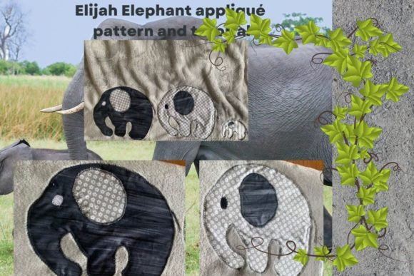 Review: Elephant 3 Appliqué Sewing Pattern