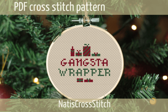 Review: Gangsta Wrapper Cross Stitch Pattern