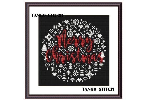 Review: Merry Christmas Easy Cross Stitch Design