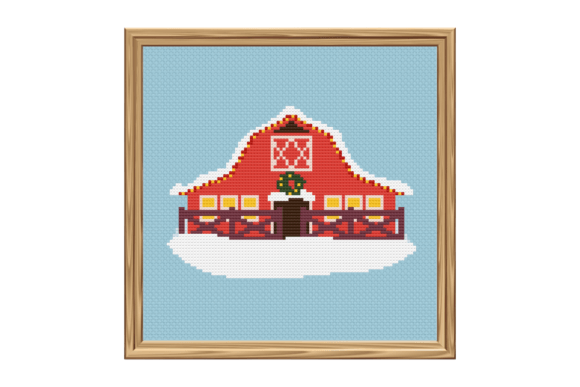Scandinavian Christmas Barn Cross Stitch Review